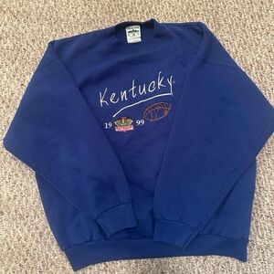 Vintage Kentucky Wildcats Football Crewneck
